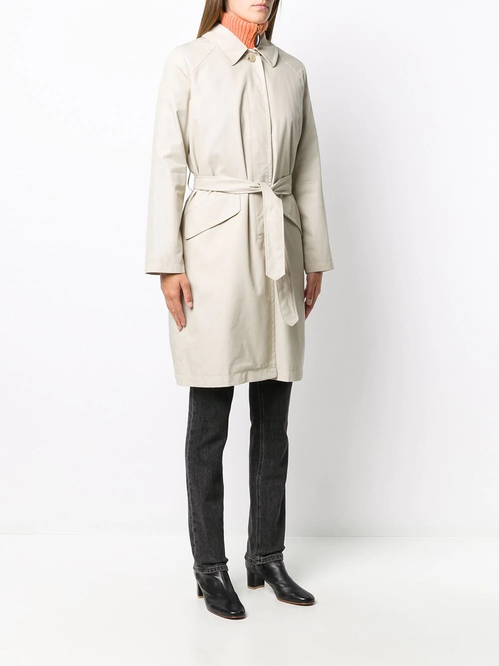 Lucienne single-breasted trench coat - 3