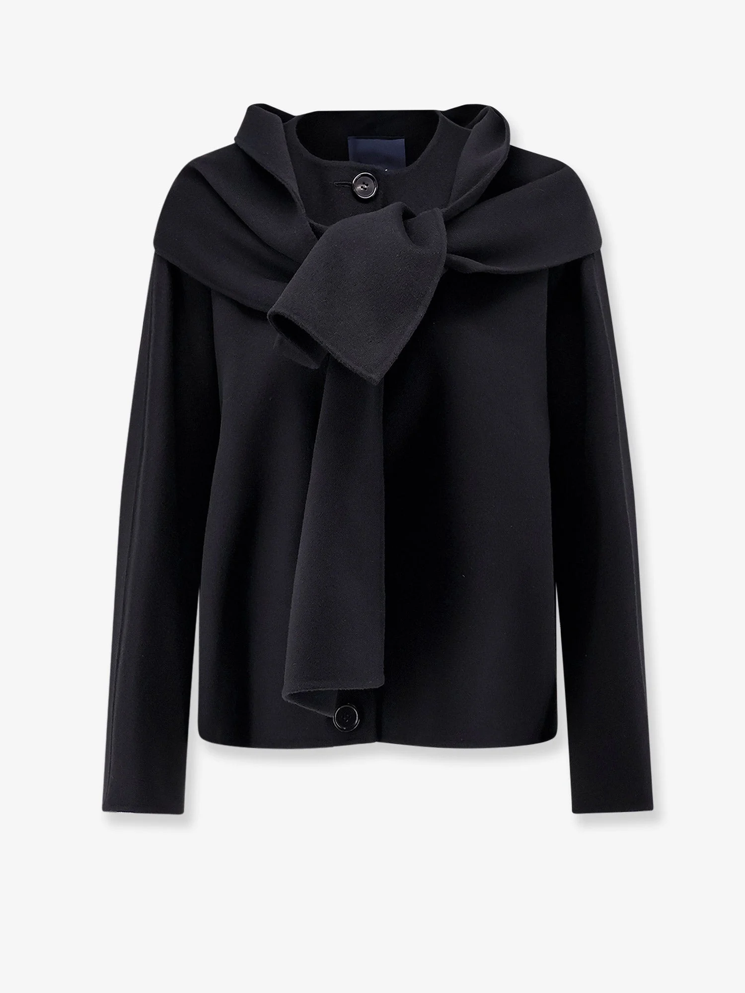 Smmkate Crop Virgin Wool Jacket - 1