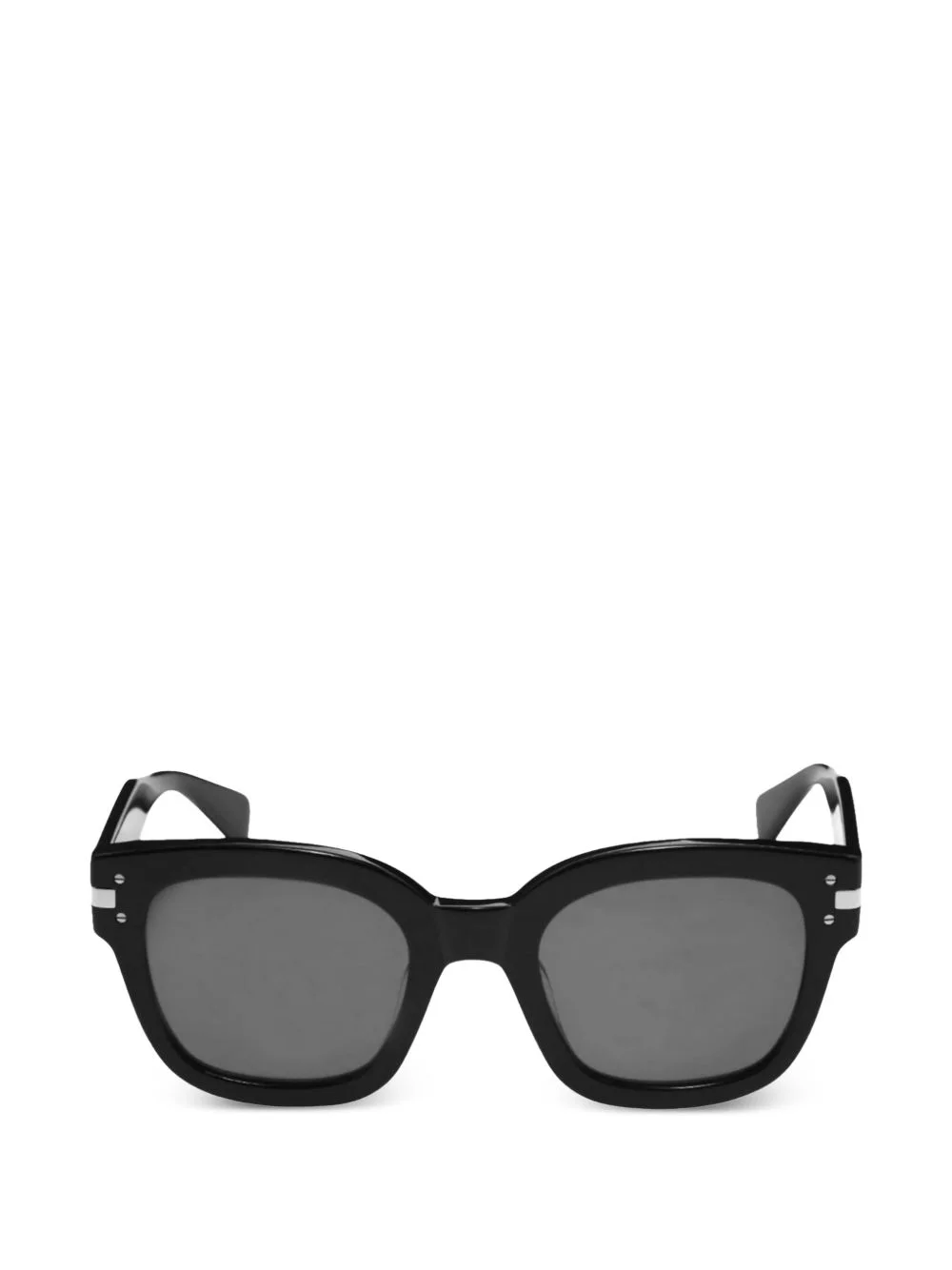 logo square-frame sunglasses - 1