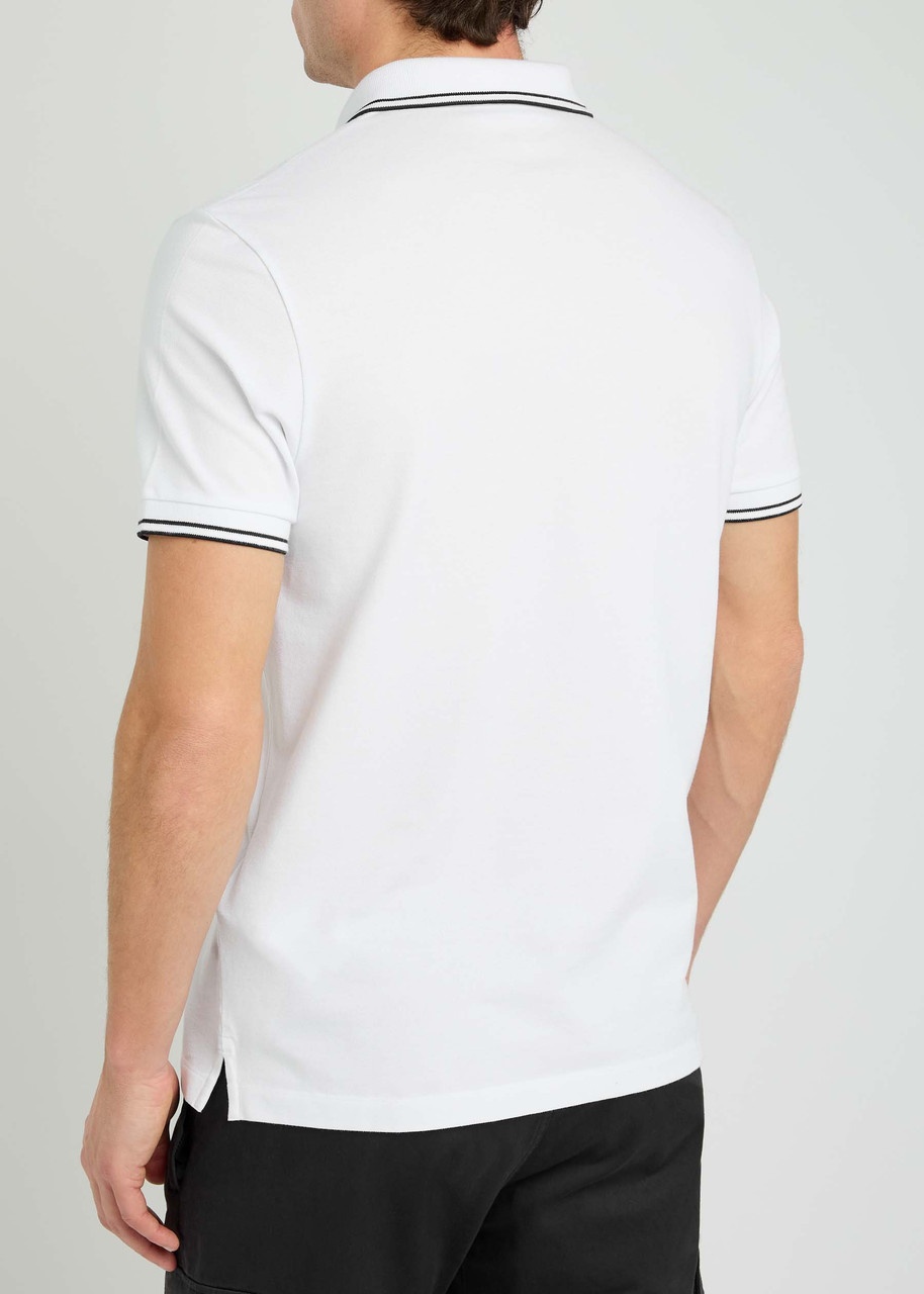 Stone Island Piqué Cotton Polo Shirt - 3