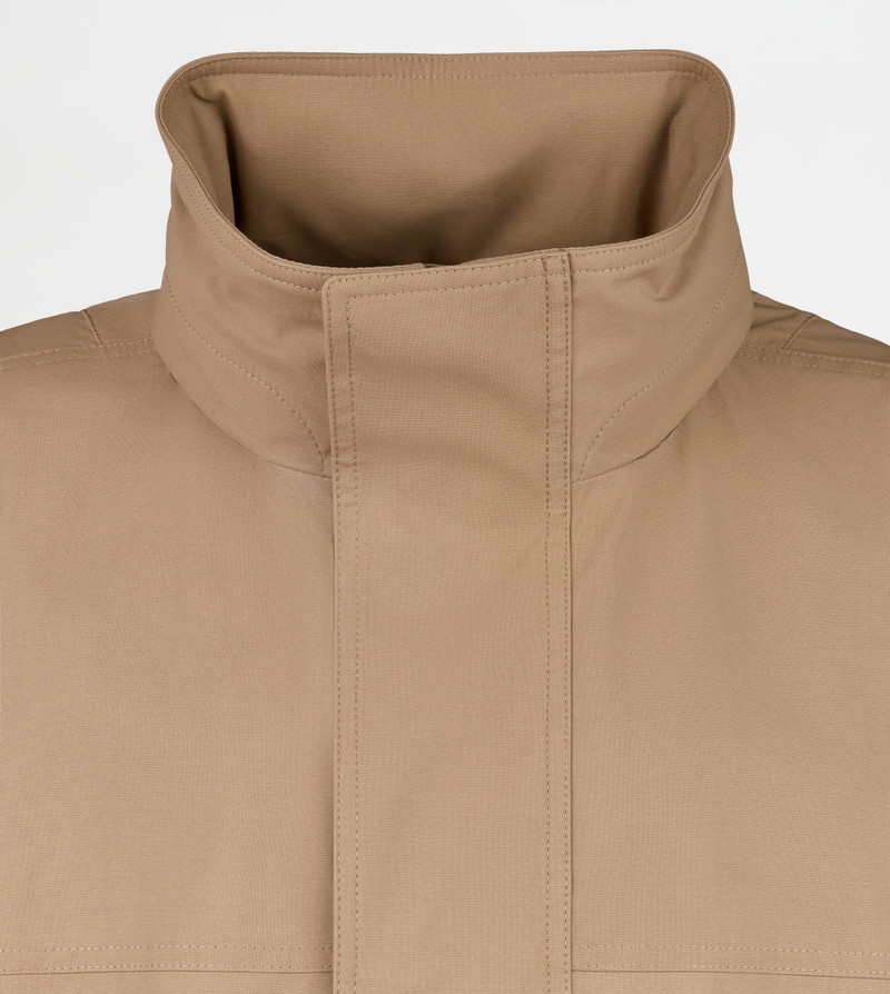 Tod's WINDBREAKER IN COTTON - BEIGE outlook