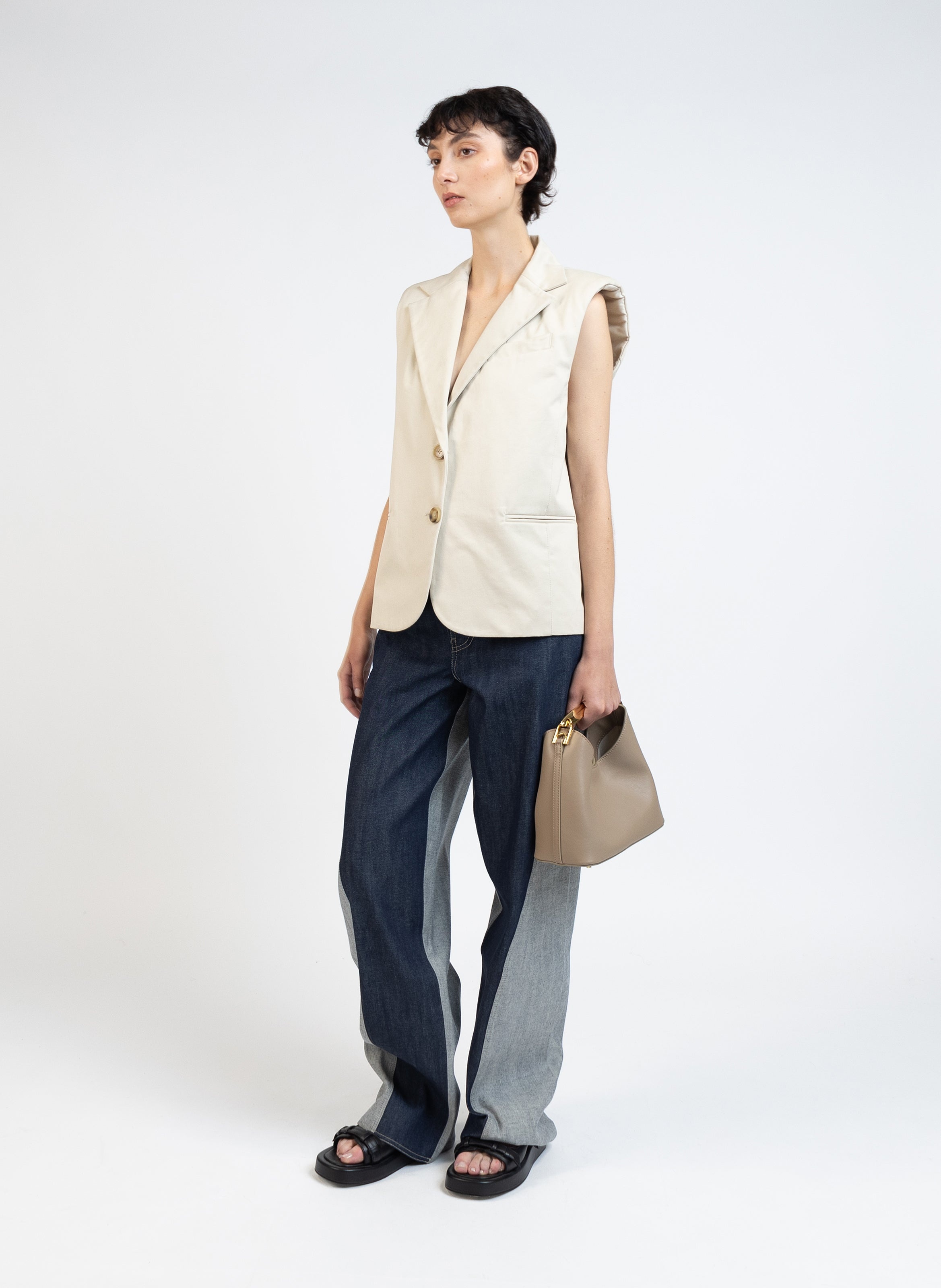 Gilet Jacket/Beige - 3