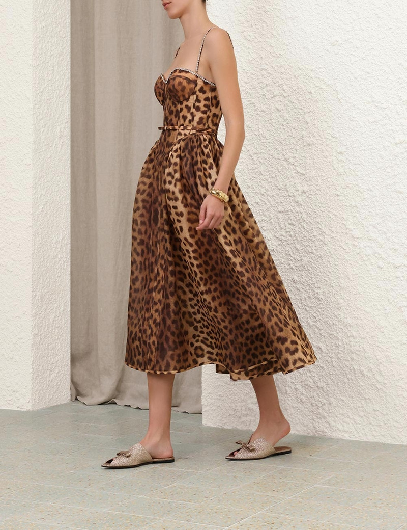 CRUSH PANELLED MIDI DRESS 3
