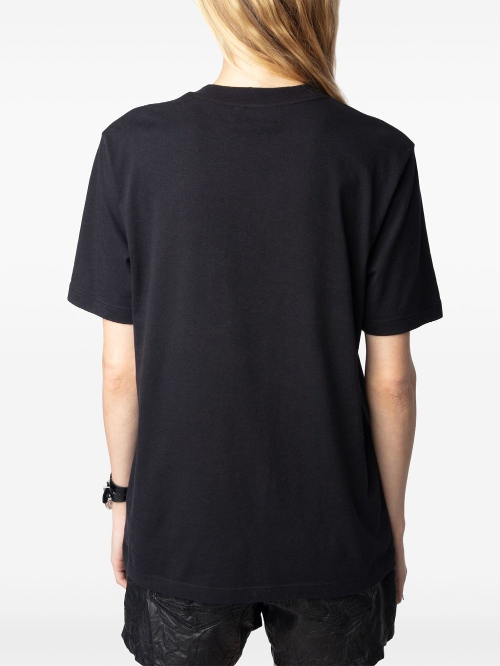 slogan-print T-shirt - 6