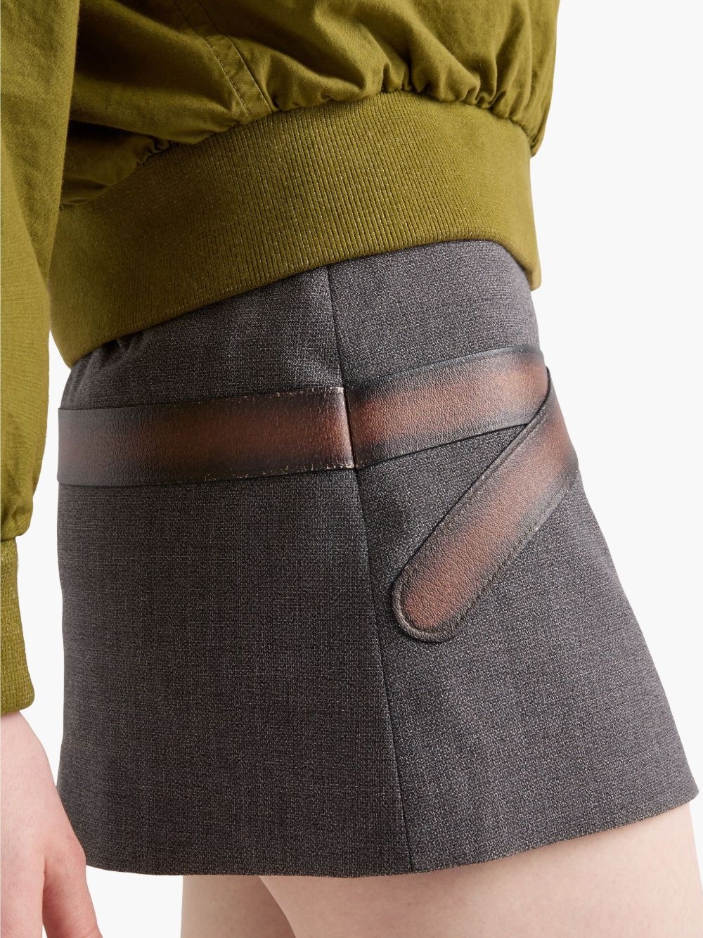 3D printed-belt mini skirt - 5