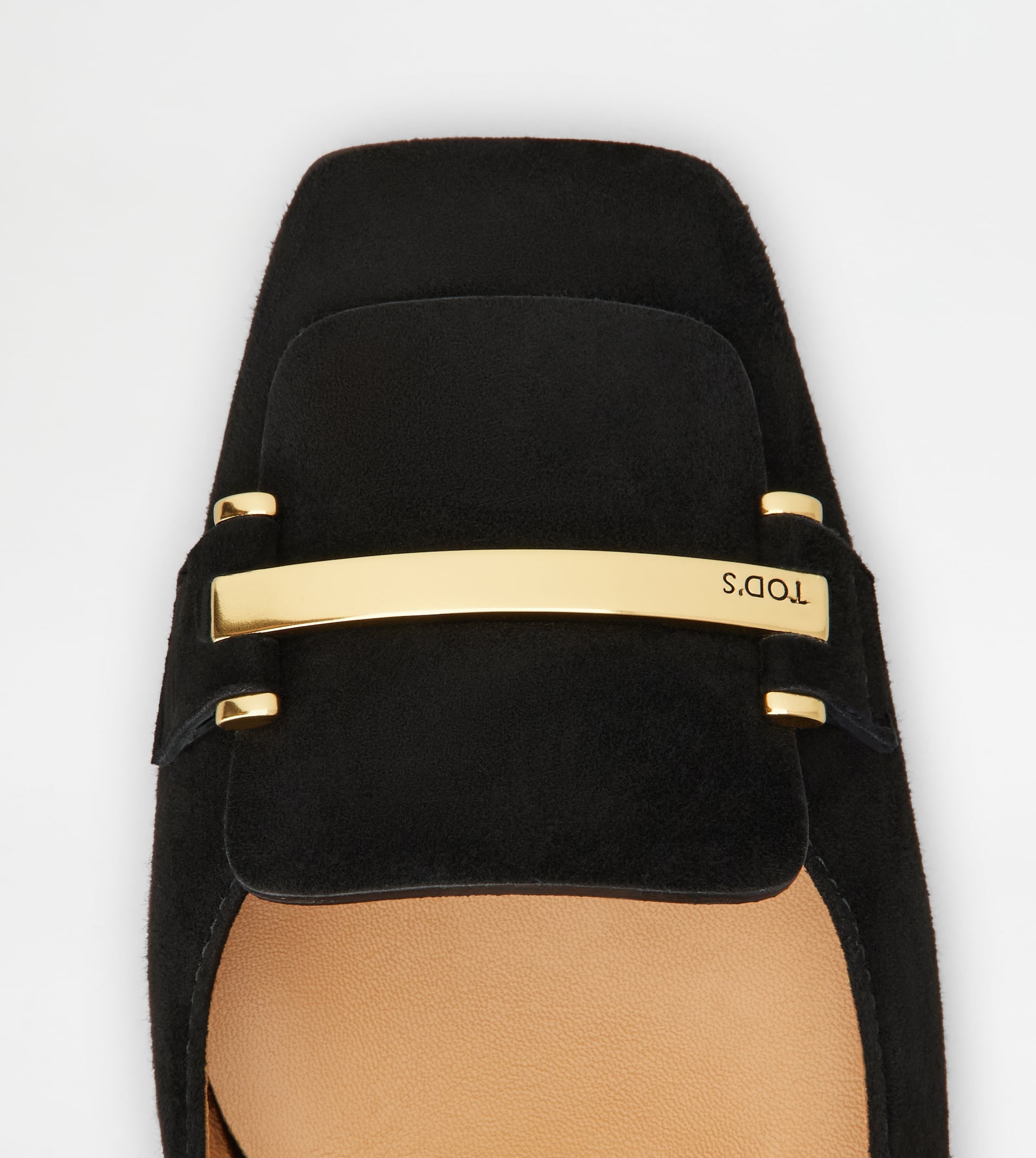 SLINGBACK PUMPS IN SUEDE - BLACK - 5