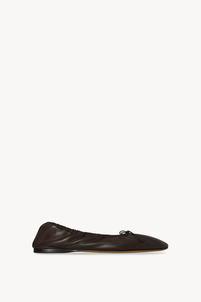 Awar Ballerina Flat in Leather - 1