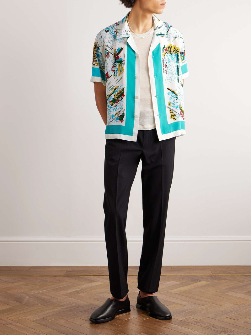 BODE Printed Silk Shirt outlook