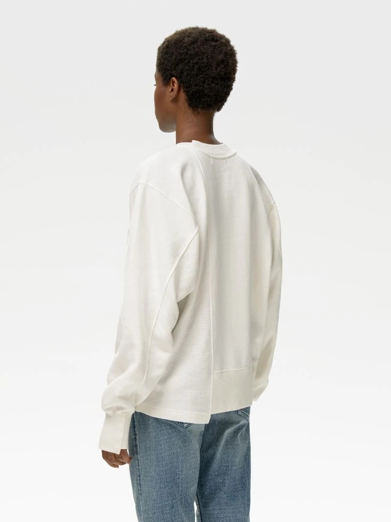 FLEECE MIX SWEATSHIRT - 5