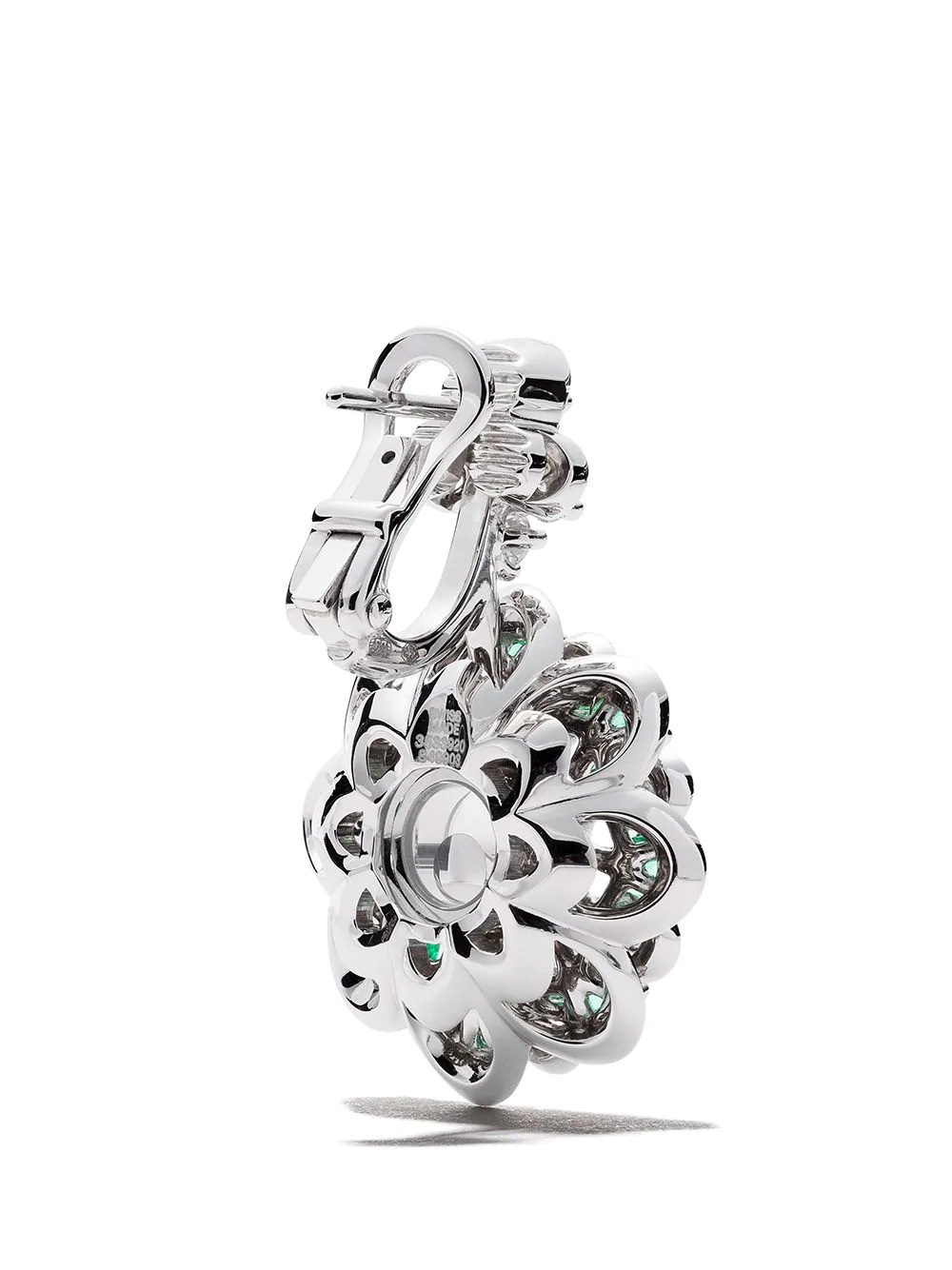 18kt white gold Happy Diamonds earrings - 3