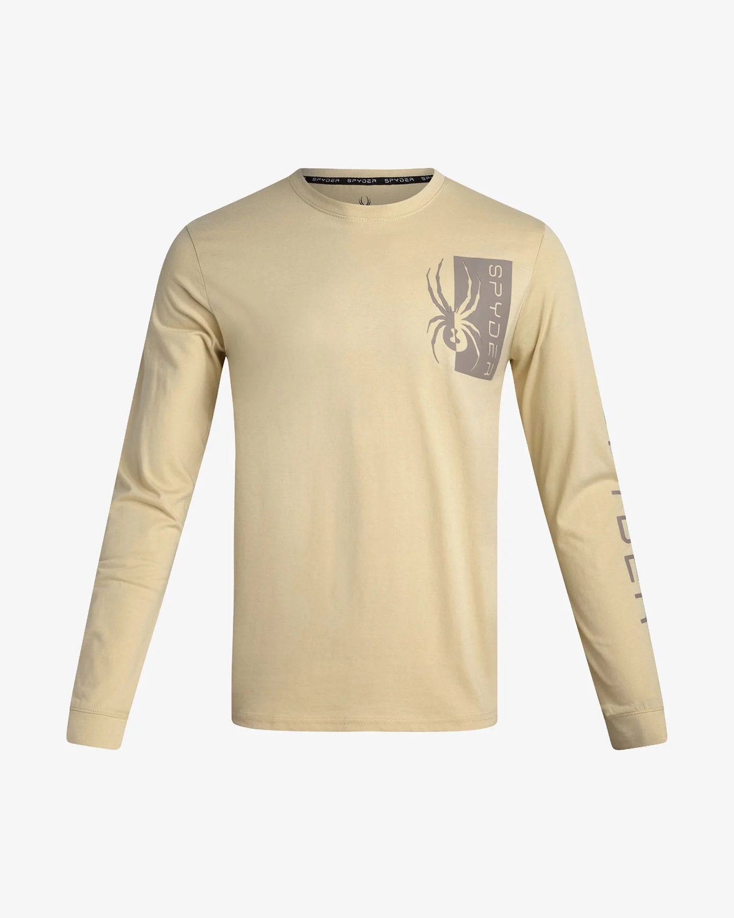 Men's Split Logo Long Sleeve - Cloud - 1