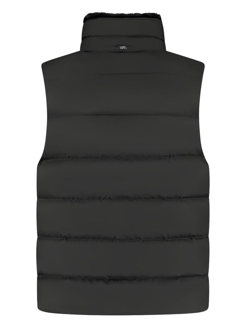 Herno zip-up padded gilet outlook