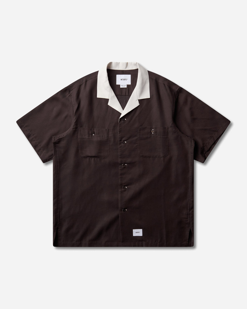 Men's Kingpin 02 Shortsleeve Shirt Brown 1
