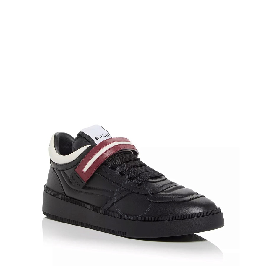 Bally - Bally Men's Black Royce Low Top Sneakers, Brand Size 42.5 ( US Size 9.5 ) - 2