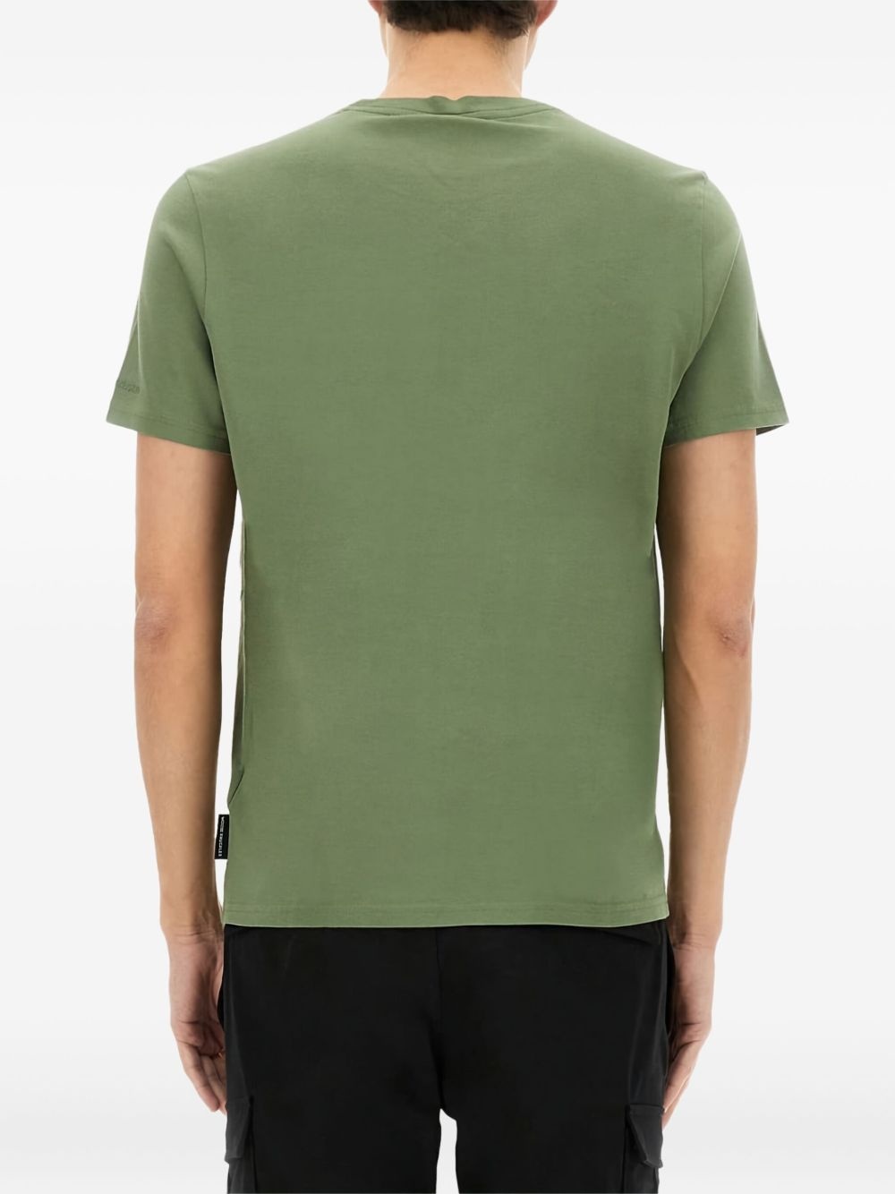 embroidered-logo cotton t-shirt - 4