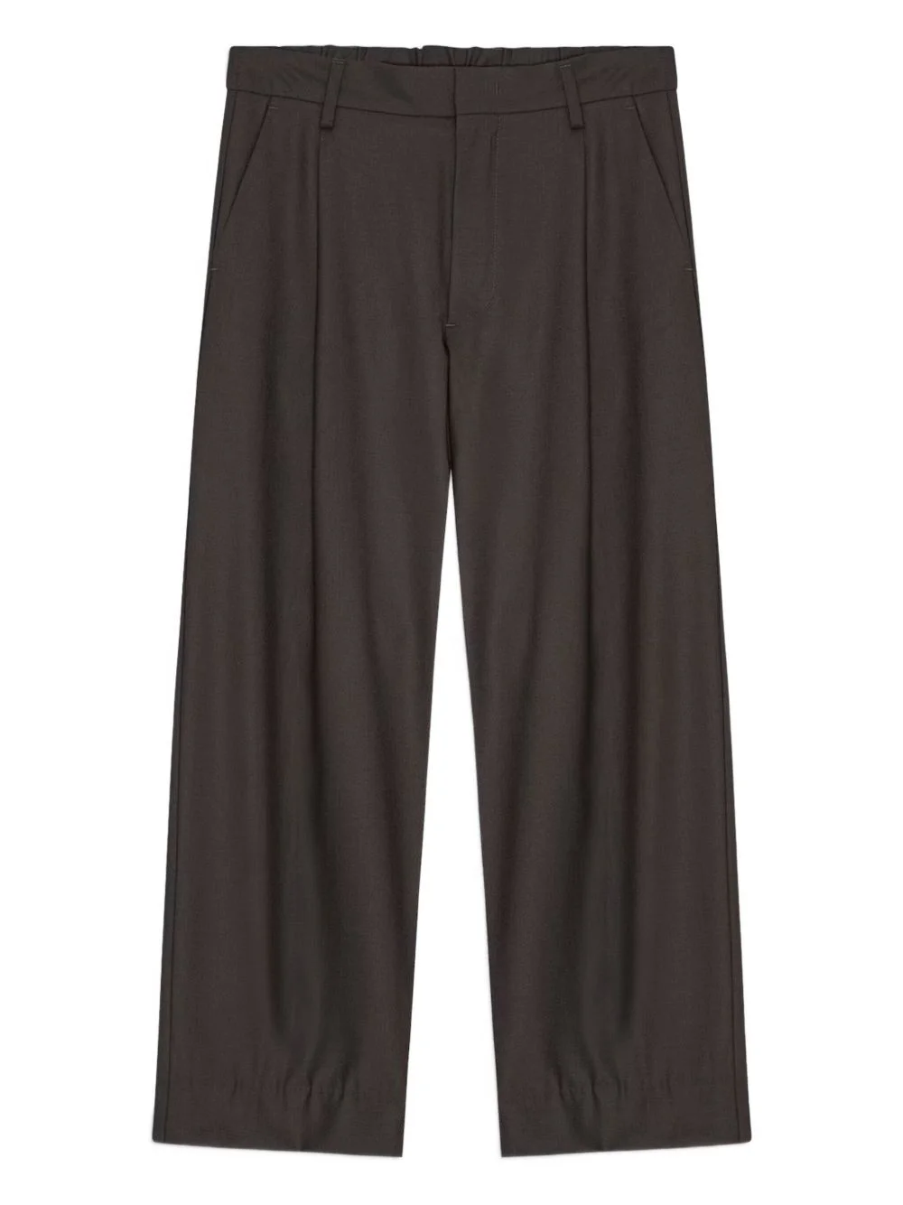 pleated trousers - 1