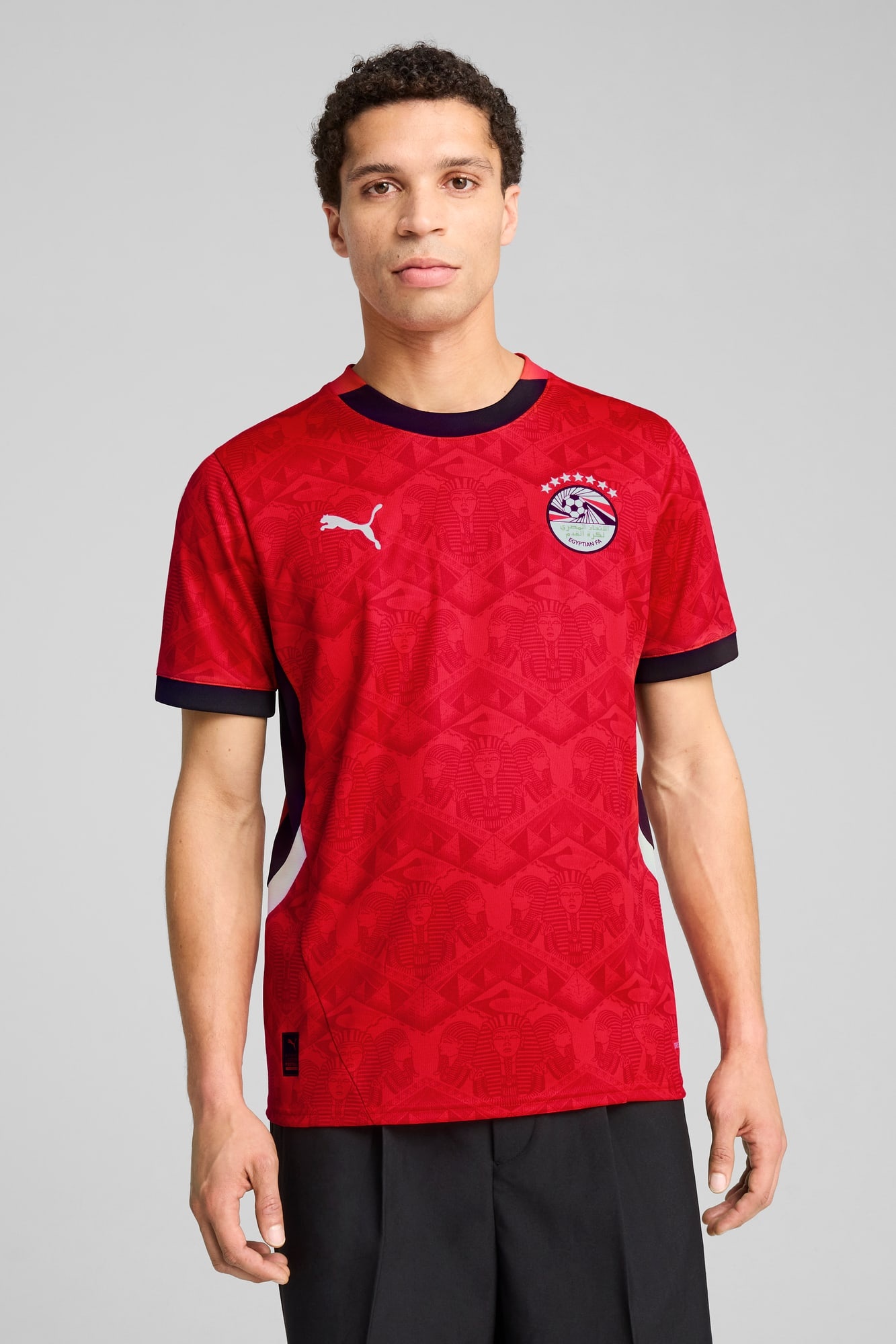 Egypt 2025 Home Men's Soccer Jersey - 3
