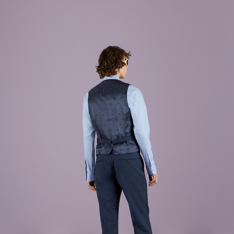 Wool mohair formal vest 6