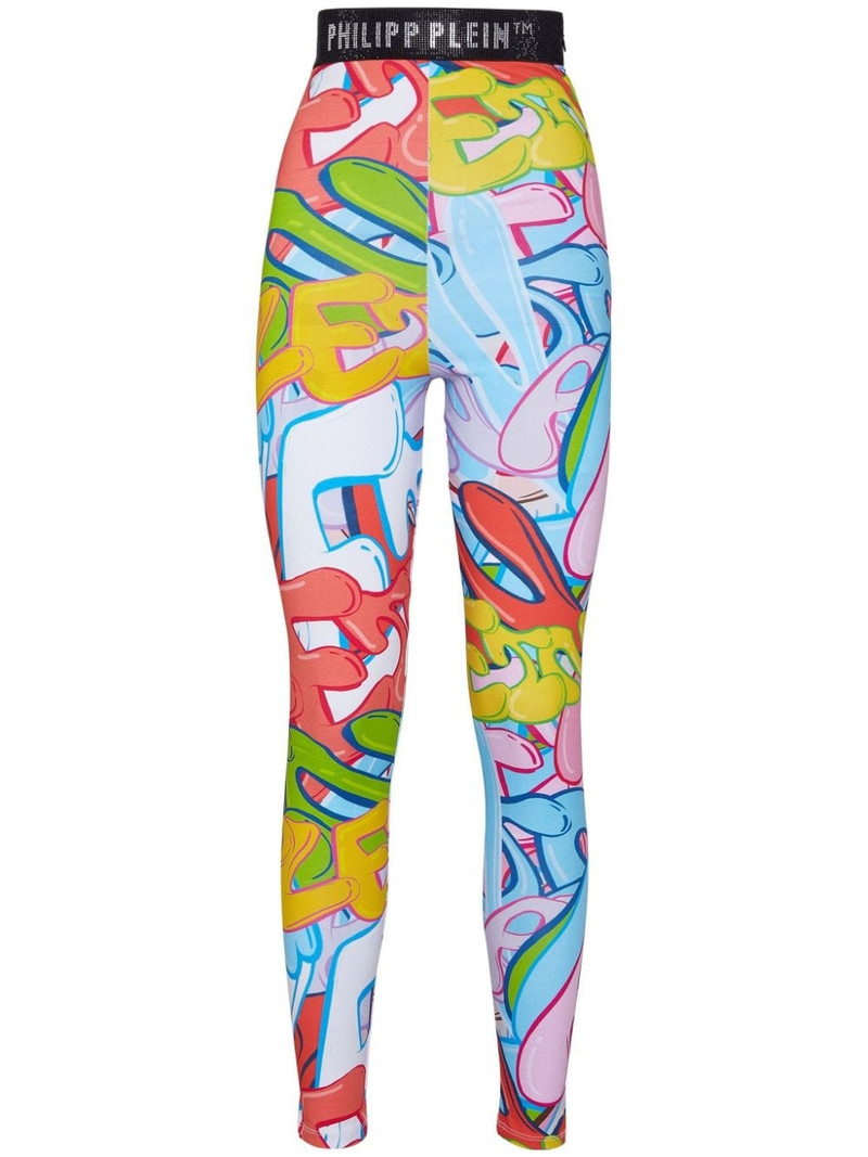 Leggings Bombing Graffiti 1