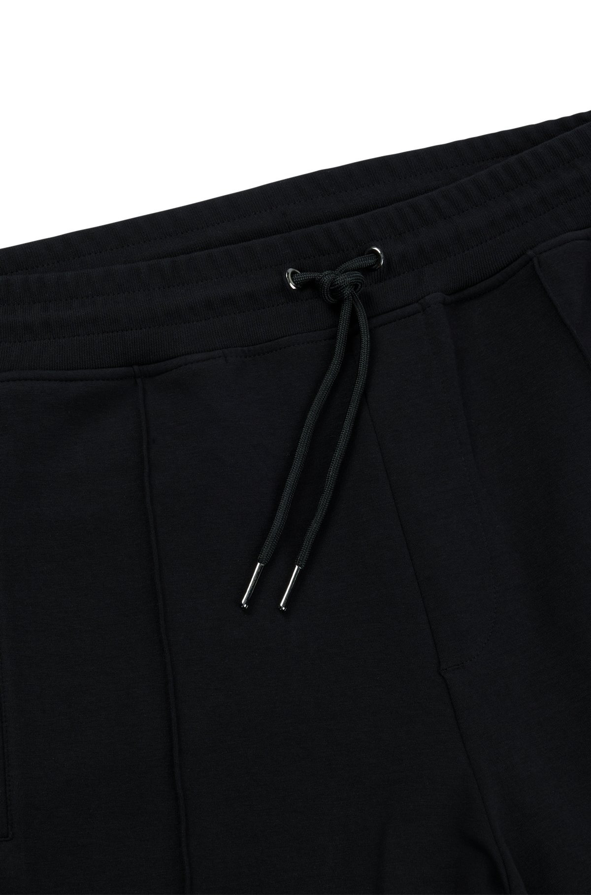 STRETCH-COTTON RELAXED-FIT SHORTS WITH STACKED LOGO - 6