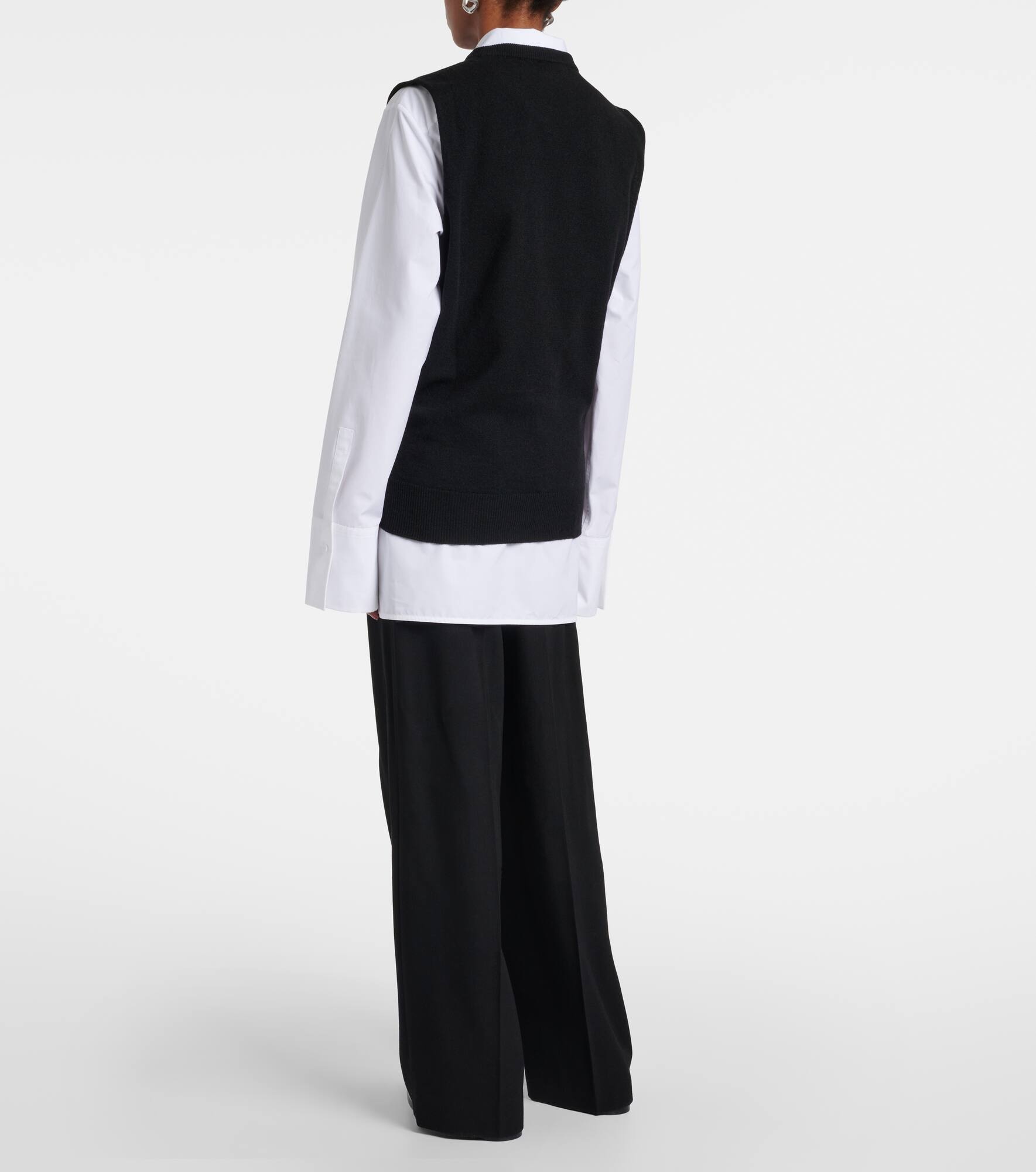 Cashmere sweater vest - 3
