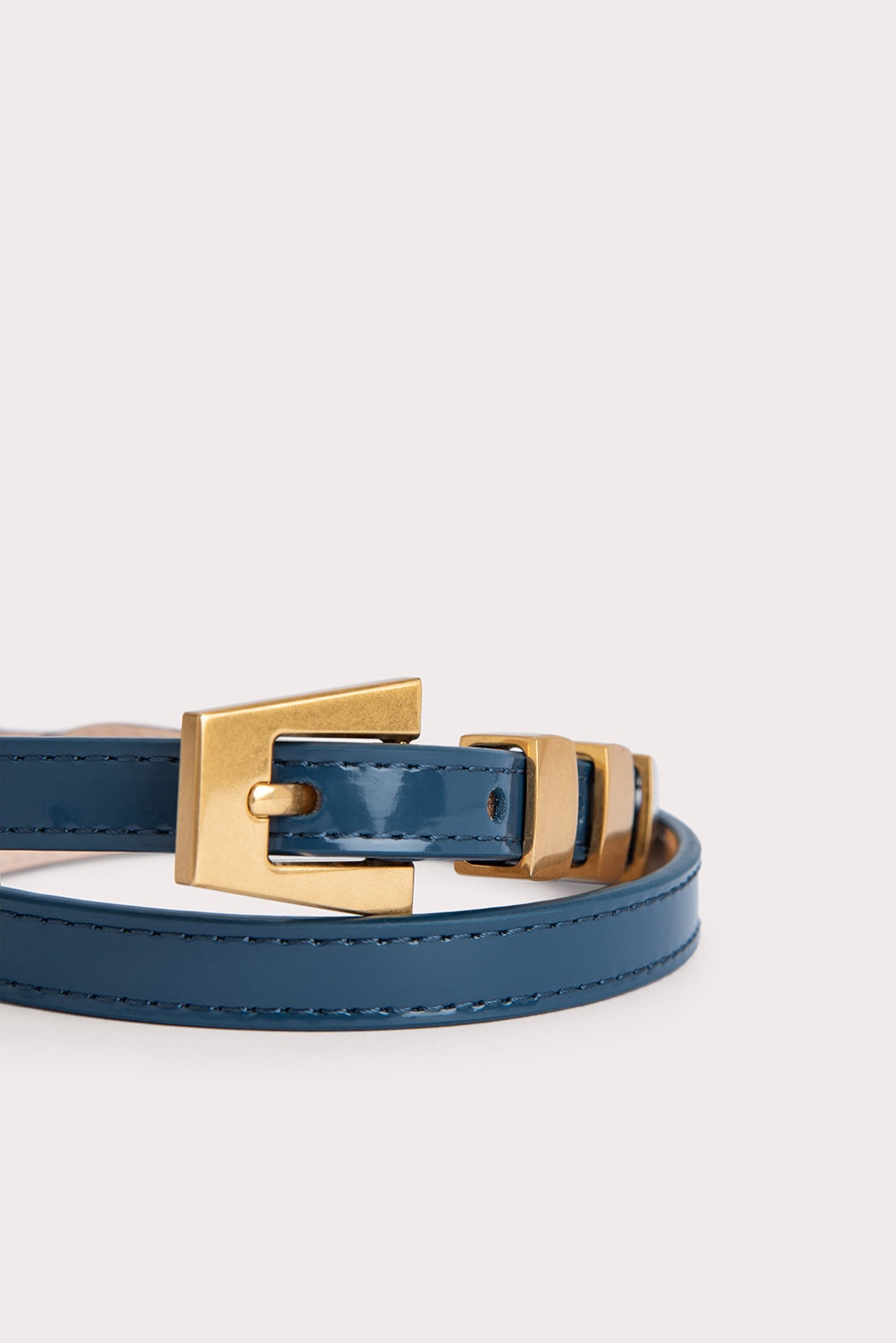 Vic Cobalto Semi Patent Leather - 2