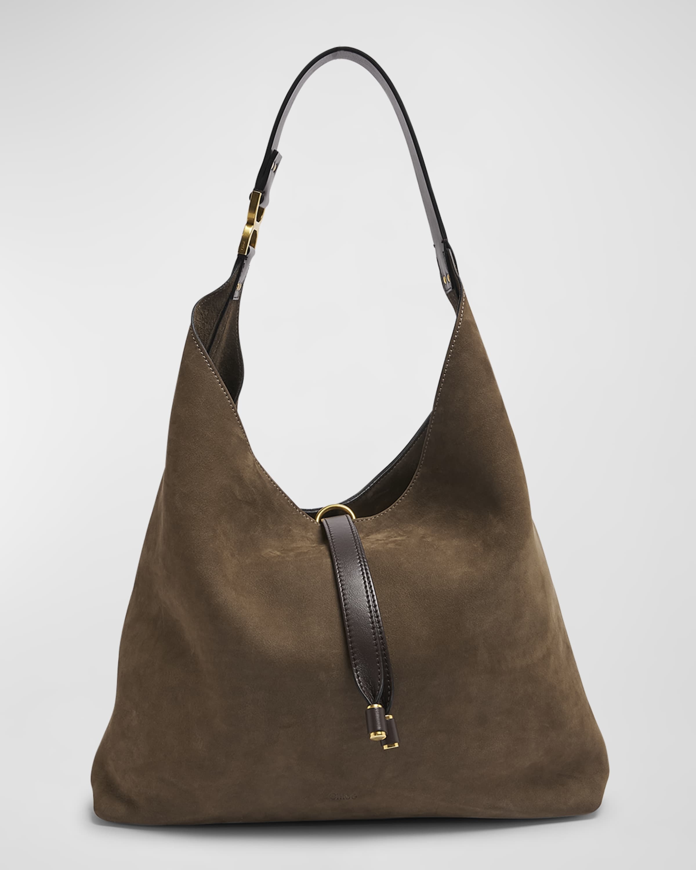 Marcie Large Hobo Bag in Nubuck Calfskin - 1