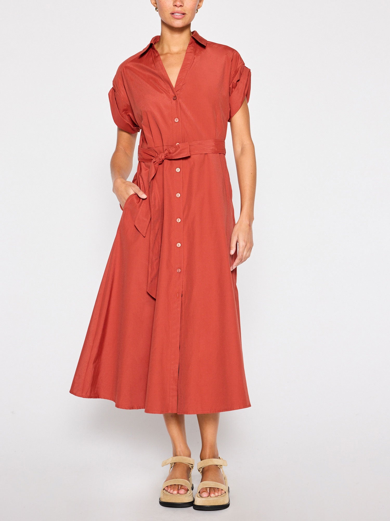 The Fia Belted Dress - 4