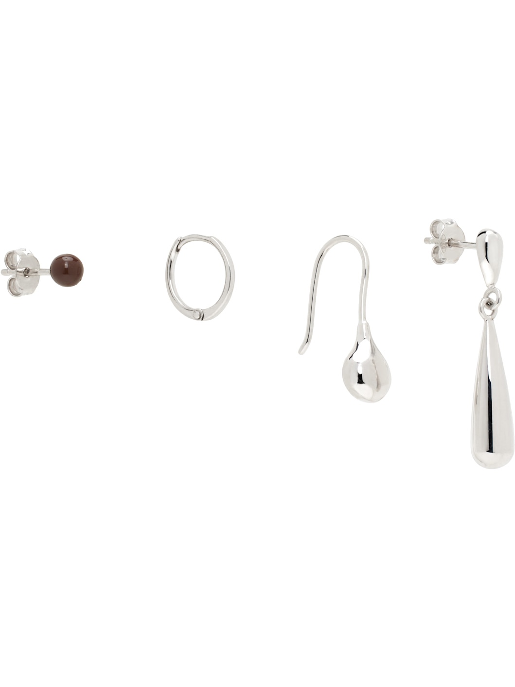 Silver Piercings Set - 2