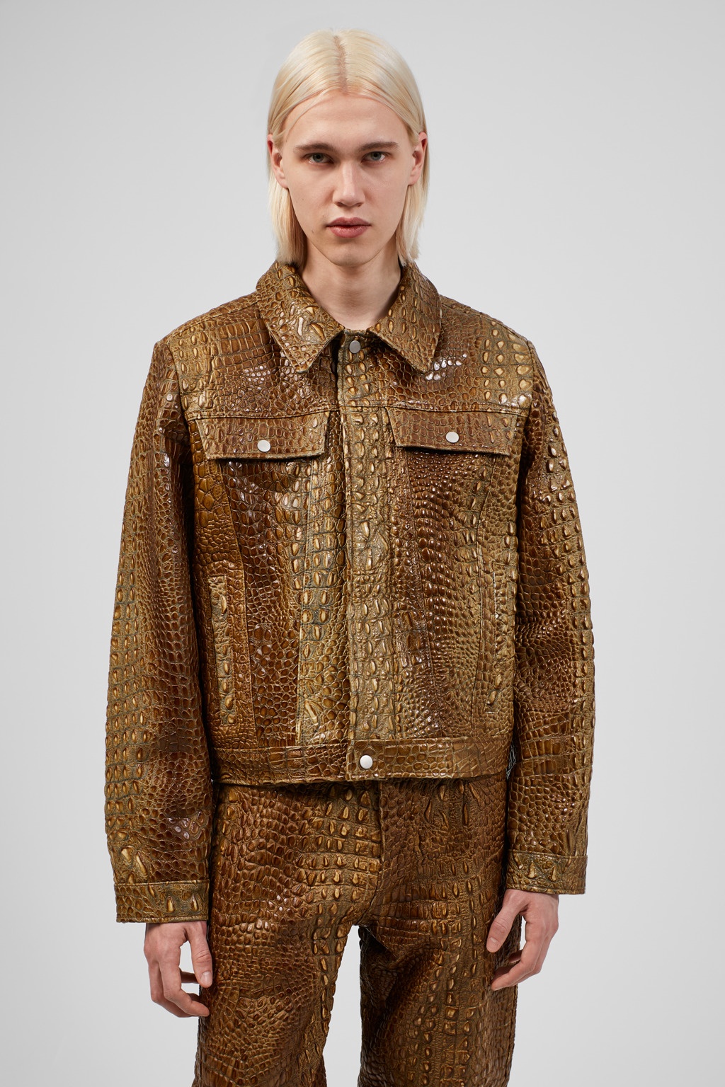 Brown Leather Jacket - 2