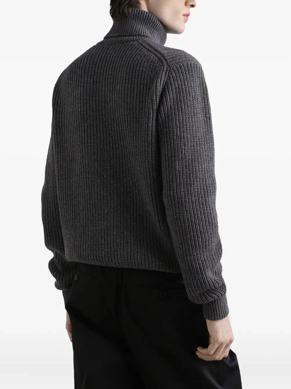Dolce & Gabbana Men Long Sleeve Turtle-Neck Sweater - 3
