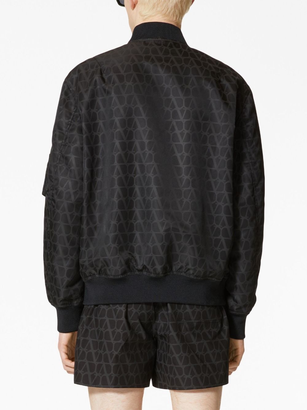 Toile Iconographe-print bomber jacket - 4