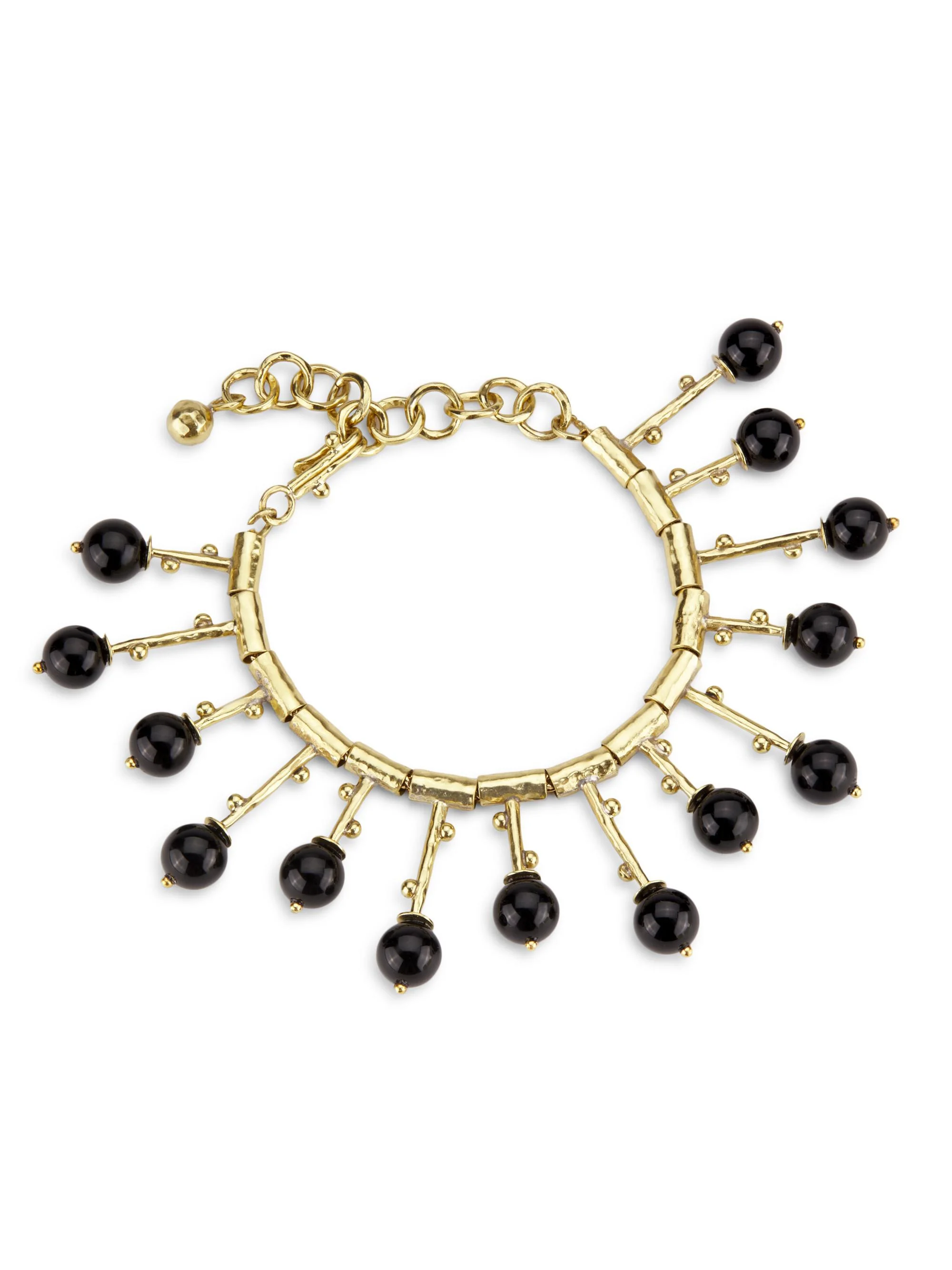 Women's Navi Goldtone & Black Onyx Bracelet - Blackonyx - 1