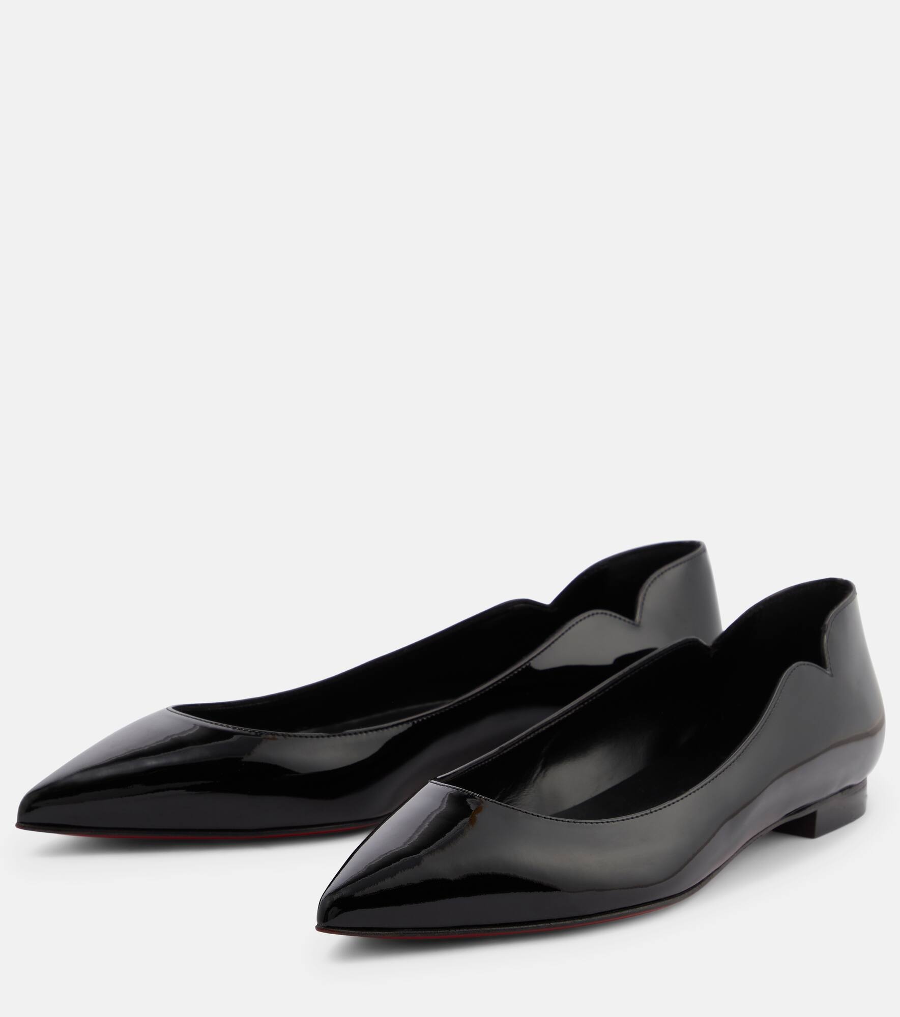 Hot Chick leather ballet flats - 5