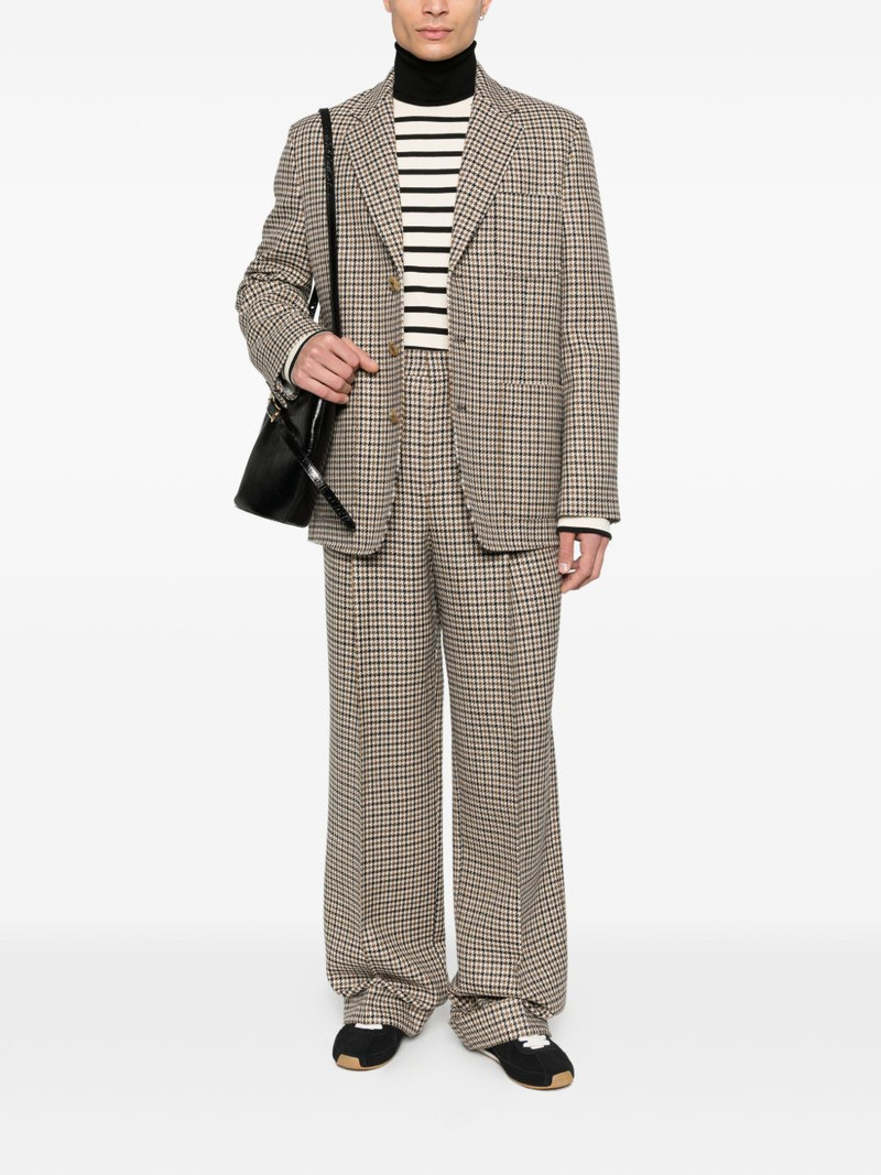 Valentino check blazer outlook
