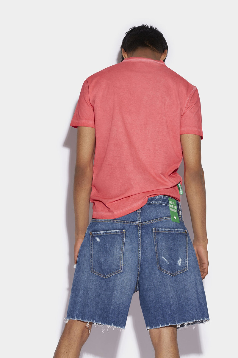 DSQUARED2 GREEN TAB ORGANIC COTTON BOX SHORTS outlook