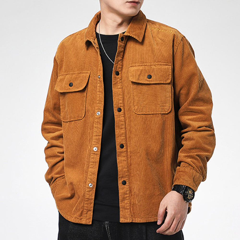 Converse Overhead Shirt Jacket 'Brown' 10019954-A10 - 3