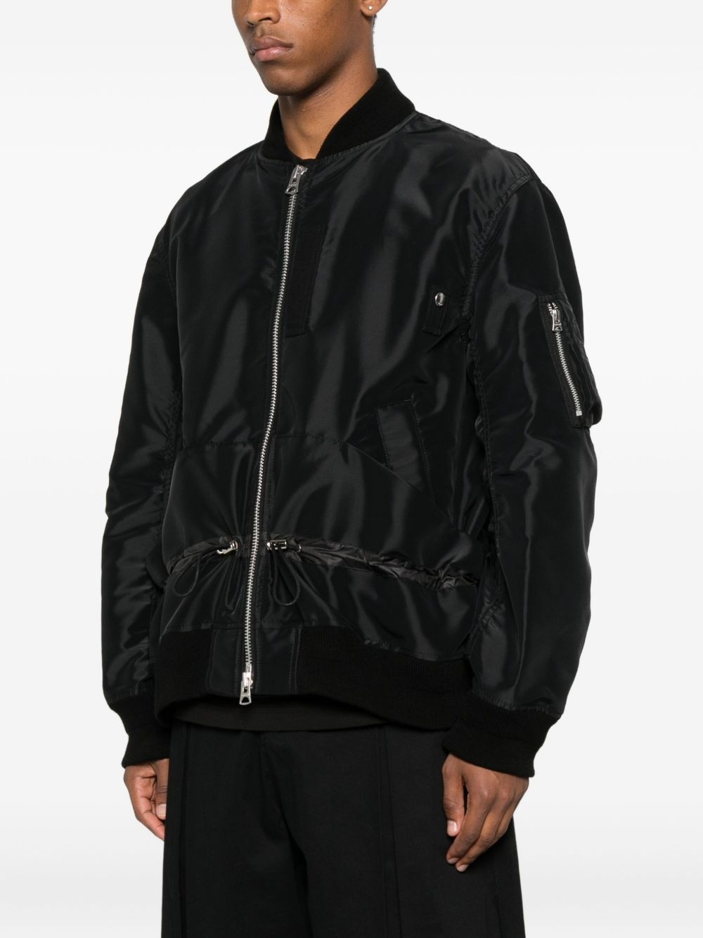 zip-up bomber jacket - 3
