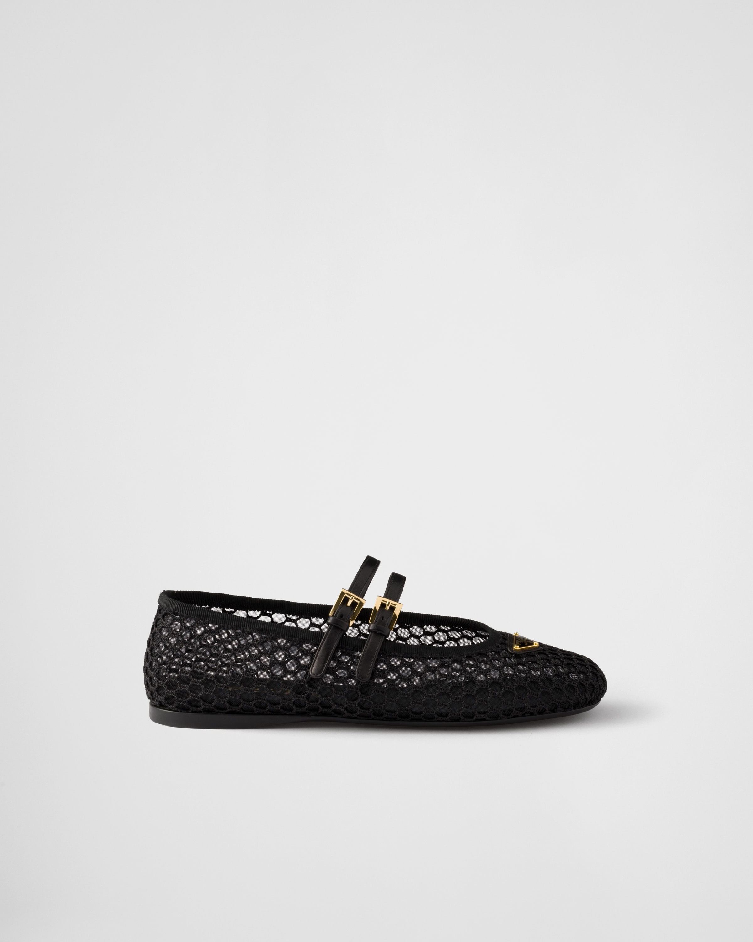 Mesh fabric ballerinas - 2