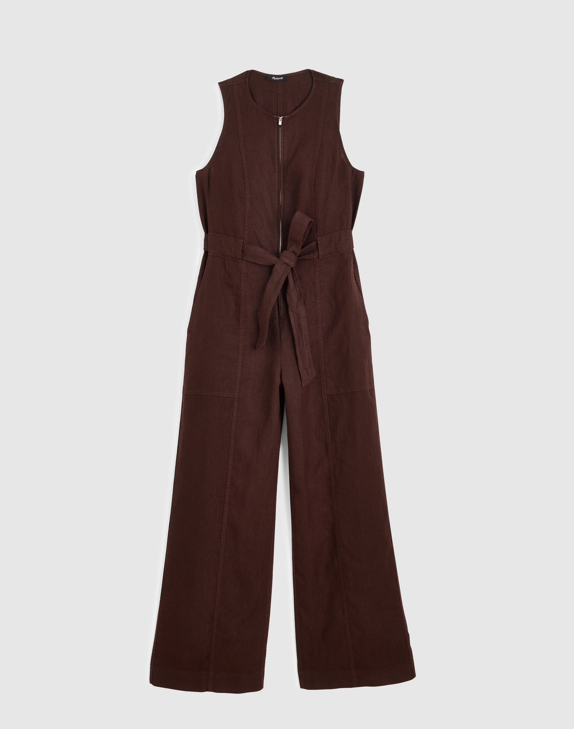 Utility Coverall Straight-Leg Jumpsuit - 1