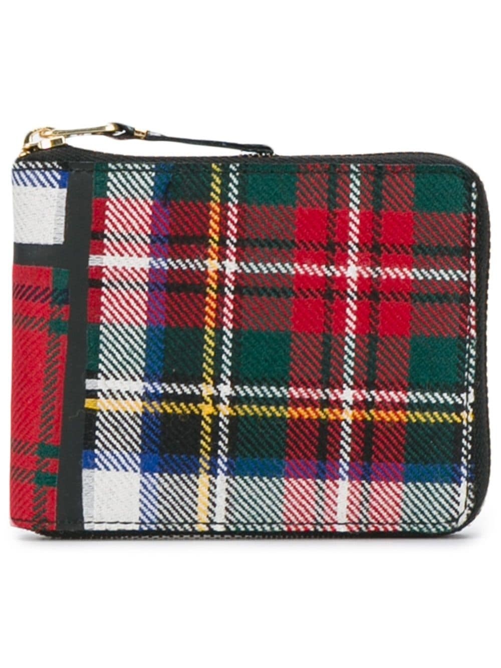 Large Red Tartan Wallet - 1