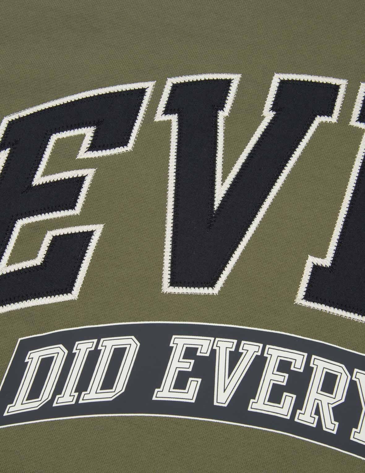RETRO LOGO PRINT OVERSIZED HOODIE - 7