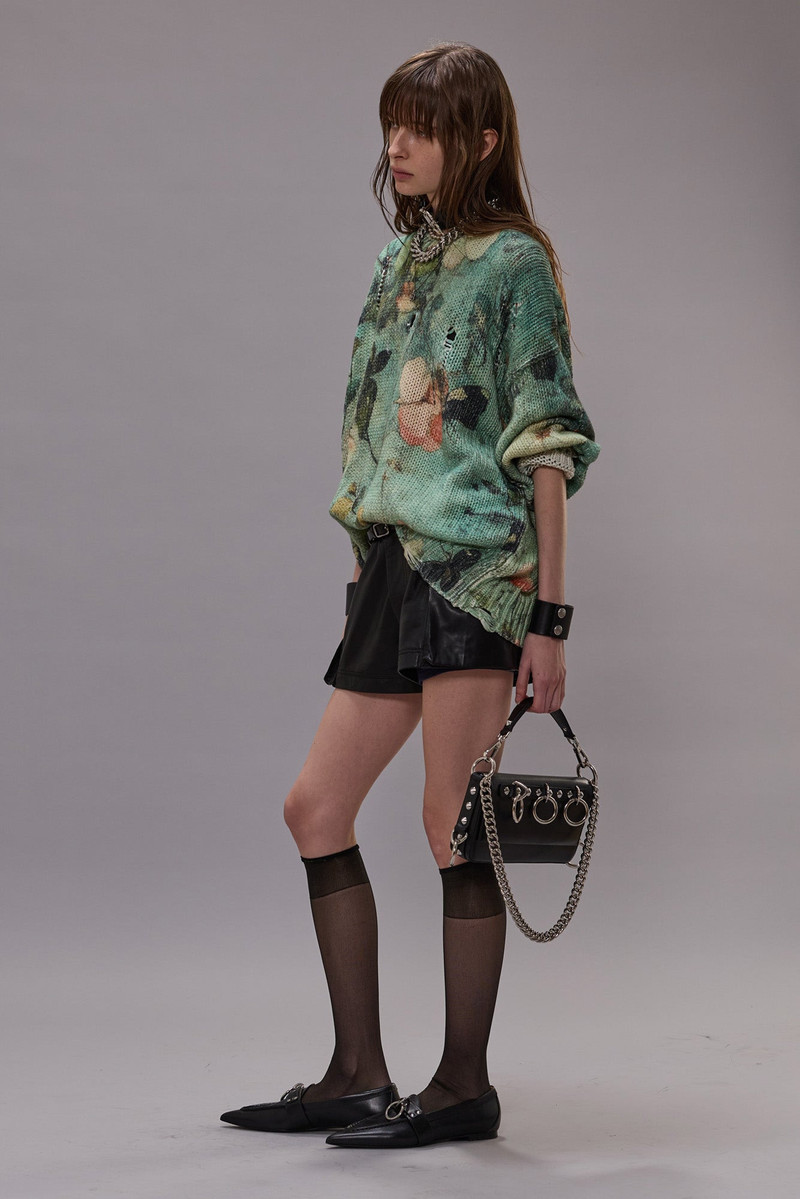 R13 PRINTED OVERSIZED SWEATER outlook