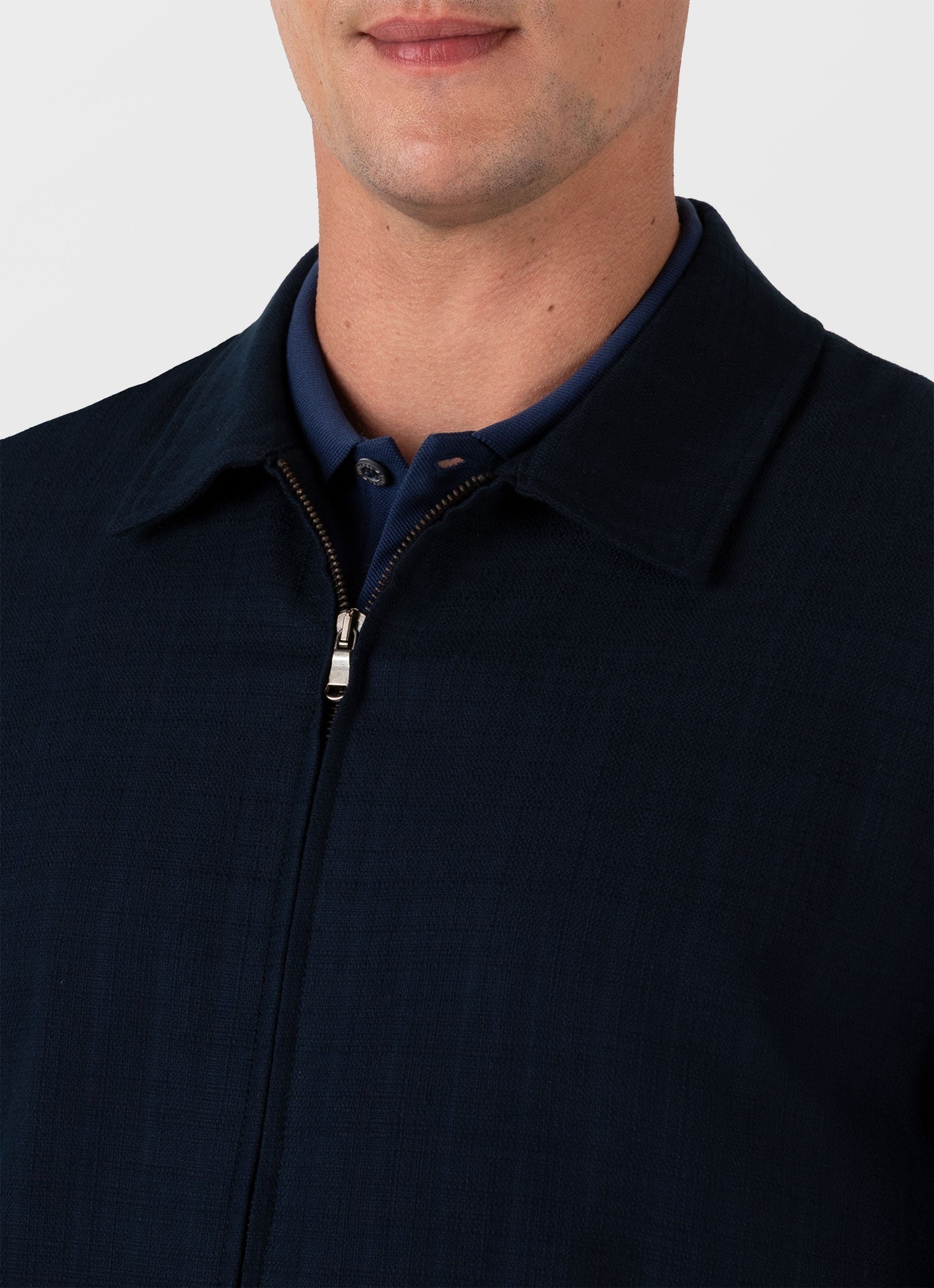 Cotton Raffia Blouson Jacket - 6