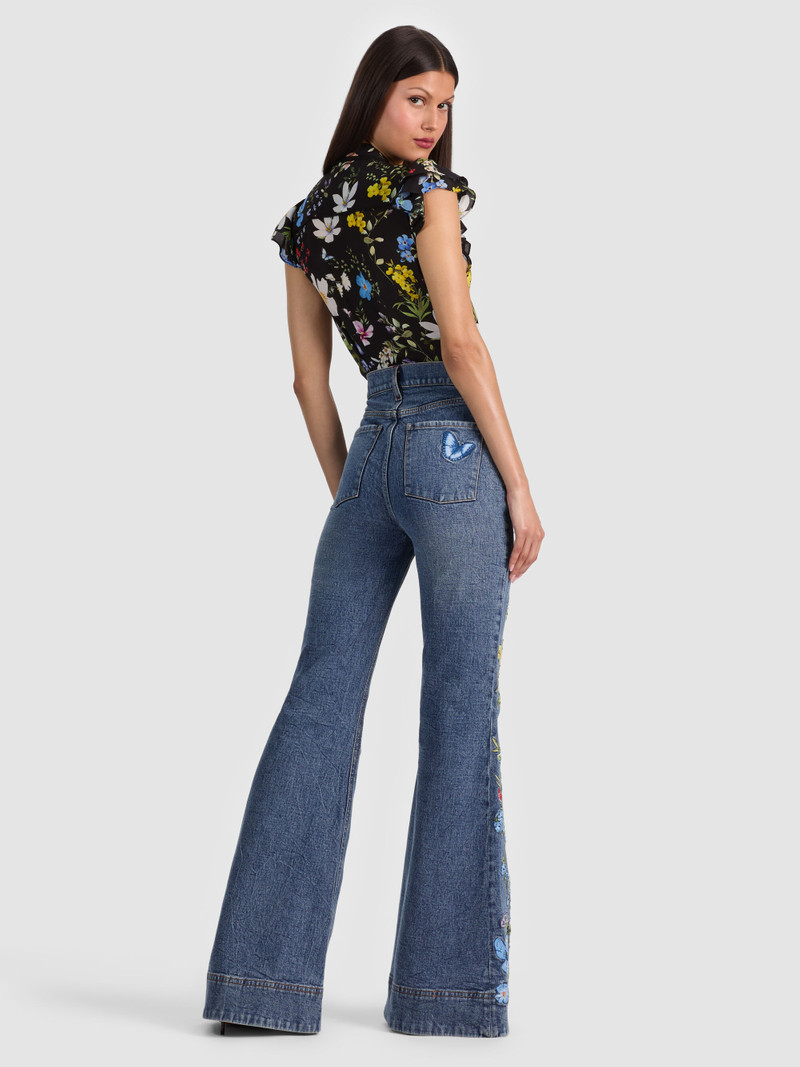 BEAUTIFUL EMBROIDERED JEAN 5
