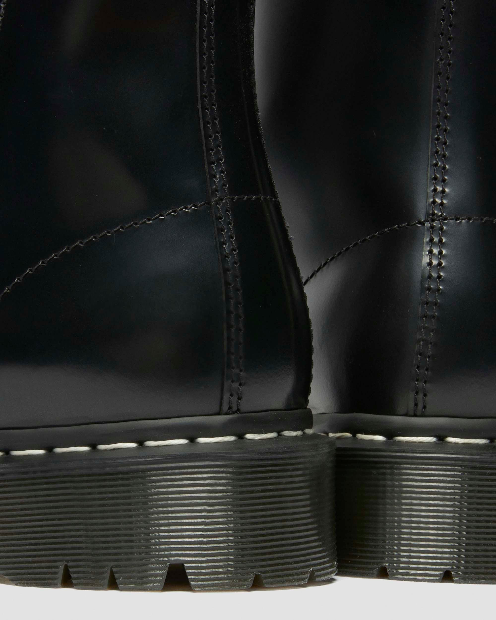 1460 Bex Smooth Leather Lace and Zip Boots - 4