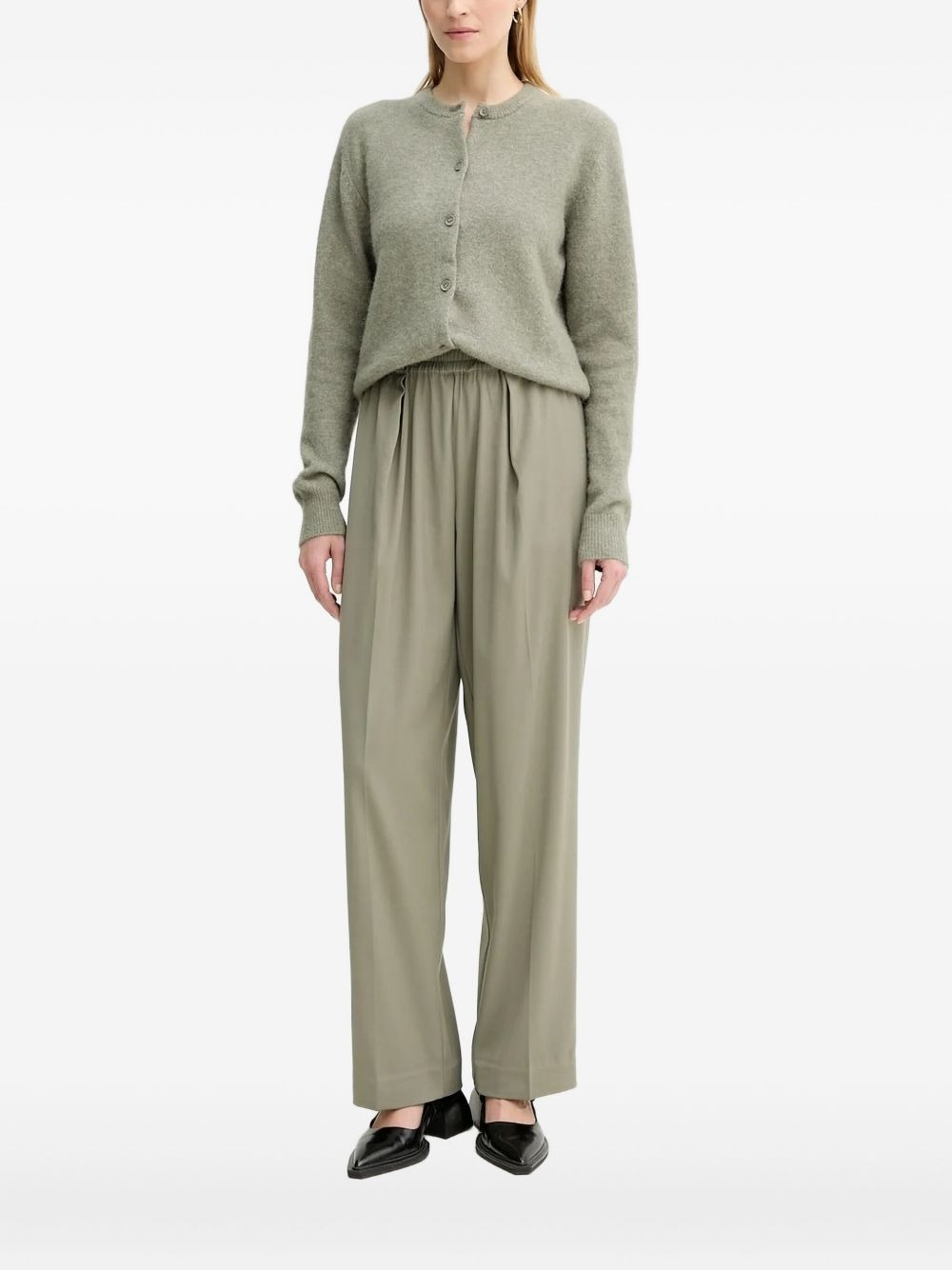 button-up cardigan - 1