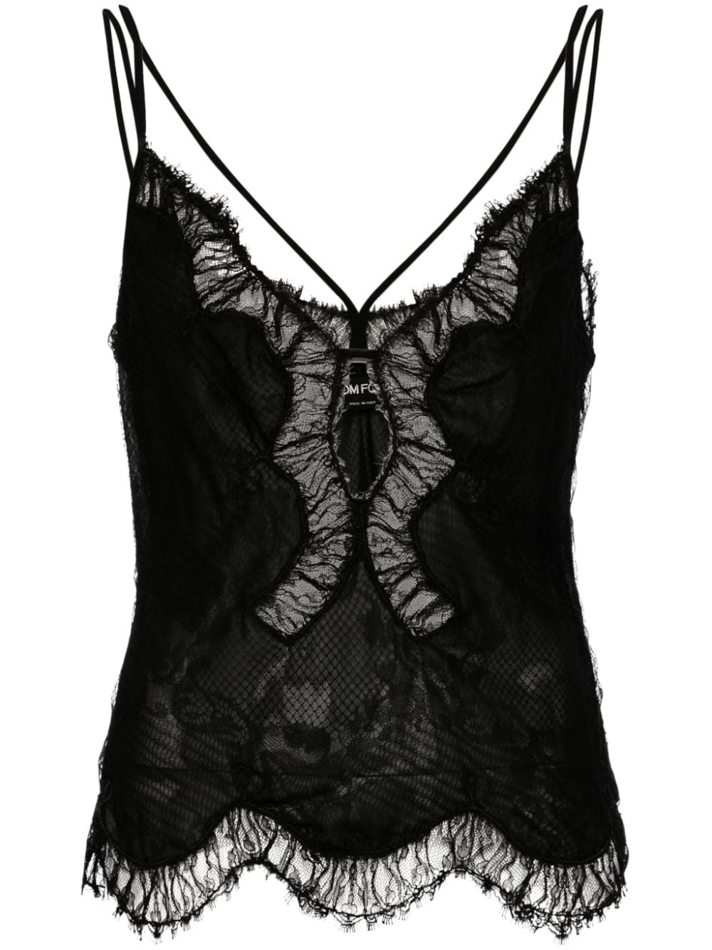 Chantilly-lace slip top - 1