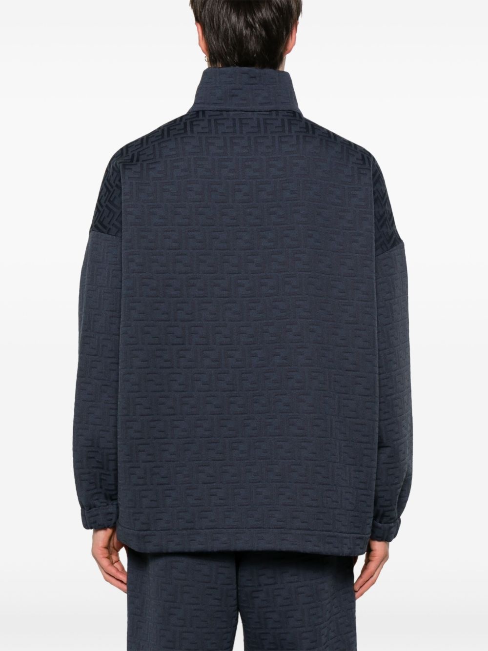 FF-embossed sweatshirt - 4