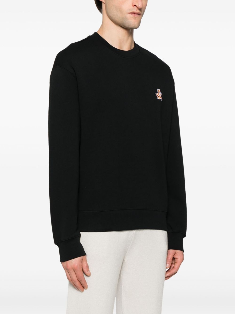 Speedy Fox-appliqué sweatshirt - 3